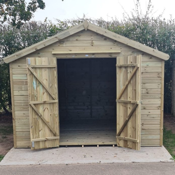 Apex Shed – 20mm Cladding Timber