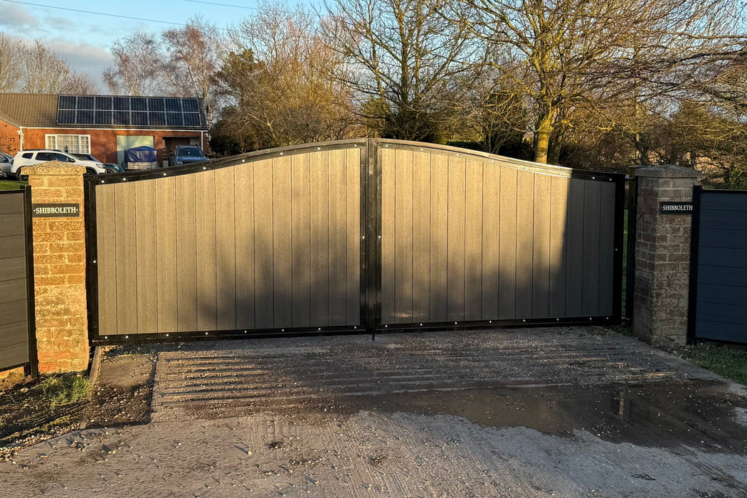 Composite Driveway Gates | Made to Measure