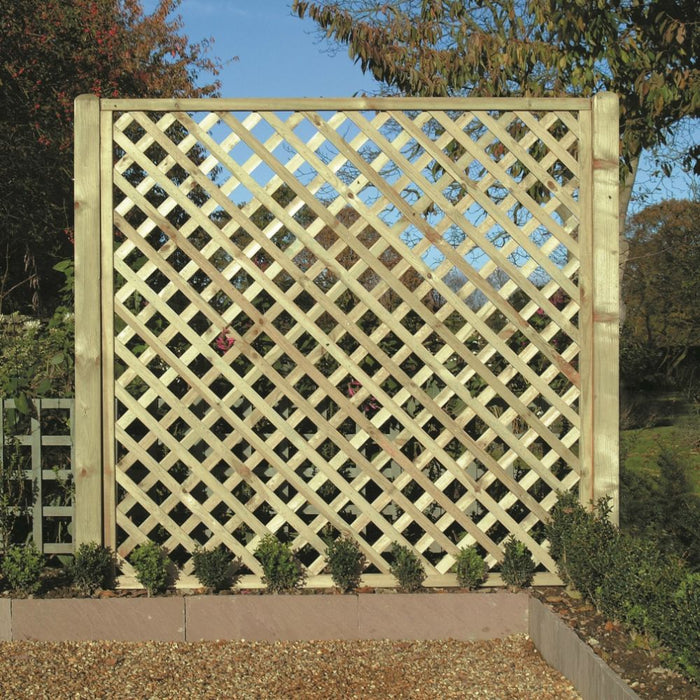 Rectangle Heavy Duty Diamond Lattice (Trellis) Panel