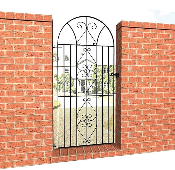 Windsor Bow Top Metal Gate