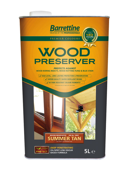 Barrettine Wood Preserver Treatment 5L